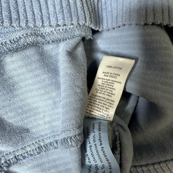 PACSUN PERIWINKLE BLUE CORDUROY FRONT ZIP SKIRT - Picture 5 of 8